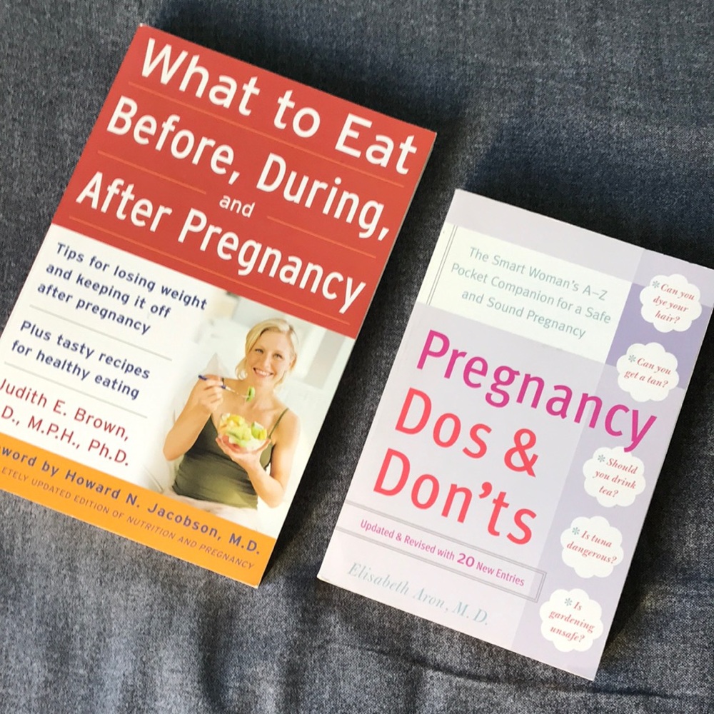 !! 2 for $15 !! Bundle of two pregnancy books